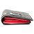 Cartera larga plegable Chanel Cambon Line Negro Rosa - vista 3