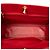 Borsa a Spalla Chanel Coco Mark Chain Rosso - vista 4