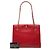 Borsa a Spalla Chanel Coco Mark Chain Rosso - vista 7