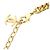 Choker Chanel ABD298 Marrone e Oro con Cristalli D'oro - vista 4
