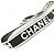 Lanyard Chanel AAA911 Nero - vista 4