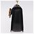 Gucci Vintage Convertible Bamboo Top Handle Leather Medium Nero - vista 3