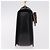 Gucci Vintage Convertible Bamboo Top Handle Leather Medium Nero - vista 4