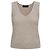 Weekend Max Mara Pailletten-Strickoberteil Champagner Größe M Neu Quiet Luxury Silber Beige