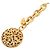 Timeless Chanel Vintage Kettengürtel Golden - Ansicht 2