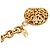 Timeless Chanel Vintage Kettengürtel Golden - Ansicht 3