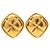 Orecchini a clip placcati in oro Chanel D'oro