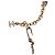 Collana con pendente Chanel Coco Mark Nero Rosso - vista 5