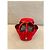 Hermès Picotin Lock 18 Borsa in pelle Taurillon Clémence Rouge de Cœur Rosso - vista 12