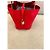 Hermès Picotin Lock 18 Borsa in pelle Taurillon Clémence Rouge de Cœur Rosso - vista 13