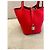 Hermès Picotin Lock 18 Borsa in pelle Taurillon Clémence Rouge de Cœur Rosso - vista 9
