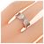 Cartier C2 Small Band Ring in Weißgold - Ansicht 4