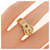 Ring Anello Boucles Sellier Hermès  - vista 5