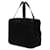 Borsa a mano con placca logo Triangle Prada Nero  - vista 2