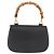 Gucci Bamboo 1947 Top Handle Leather Small Nero - vista 2