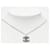 Collana Chanel Coco Mark Nero Argento  - vista 6