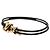 Bracciale Charm Louis Vuitton LV Bloom Nero D'oro - vista 2