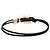 Bracciale Charm Louis Vuitton LV Bloom Nero D'oro - vista 3