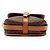 Céline Borsa a tracolla in pelle marrone Celine Macadam - vista 3