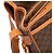 Céline Borsa a tracolla in pelle marrone Celine Macadam - vista 4