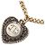 Bracciale Charm Chanel Coco Mark Motivo Cuore Nero D'oro - vista 3