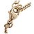 Bracciale Charm Chanel Coco Mark Motivo Cuore Nero D'oro - vista 6