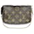 Louis Vuitton Mini Pochette Accessoires Marrone Monogramma
