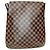 Bolsa de ombro Musette Louis Vuitton Marrom Damier ebene - vista 2