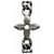Collana Monogram Raw Louis Vuitton Monogramma - vista 5
