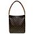 Borsa Tote Louis Vuitton Looping GM Marrone