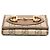 Cartera tríptico Gucci GG Supreme Horsebit Castaño - vista 3