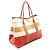 Hermès Borsa Tote Hermes Garden Party PM Marrone Multicolore Crudo - vista 2