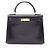Hermès Hermes Kelly 28 Handtasche Schwarz