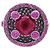 Anello Boucheron, "Liz" or noirci, tormaline e zaffiri rosa.