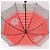 Christian Dior Folding Umbrella Polyester Made by Kanebo Red Gold Auth 184395M - view 8