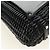 Borsa a mano Salvatore Ferragamo Gancini in rattan nero e argento Auth 184711V - vista 11