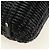 Borsa a mano Salvatore Ferragamo Gancini in rattan nero e argento Auth 184711V - vista 14