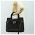 Borsa a mano Salvatore Ferragamo Gancini in rattan nero e argento Auth 184711V - vista 27