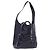 Céline CELINE Circle Schultertasche Vinyl Navy Auth gh2044 Marineblau