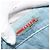 PRADA Sports Line Tote Bag Canvas Hellblau Silber Auth 185264 - Ansicht 15