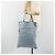 PRADA Sports Line Tote Bag Canvas Hellblau Silber Auth 185264 - Ansicht 22