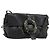 Bulgari Borsa a Spalla BVLGARI Chandra in Pelle Nera e Oro Auth 183888A Nero D'oro