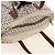 Borsa Tote FENDI Zucchino Canvas Bianco Oro Auth 184707V D'oro - vista 6