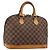 LOUIS VUITTON Borsa Damier Ebene Alma N51131 LV Auth 184636A