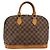LOUIS VUITTON Borsa Damier Ebene Alma N51131 LV Auth 184636A - vista 3