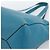 Sac cabas LOEWE Anagram East West en cuir Turquoise Blue Silver Auth 185182V Argenté - vue 15