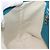 Sac cabas LOEWE Anagram East West en cuir Turquoise Blue Silver Auth 185182V Argenté - vue 20