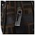 Borsa a Spalla FENDI Zucca Canvas Nero Marrone Auth 185459 - vista 14