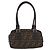 Borsa a Spalla FENDI Zucca Canvas Nero Marrone Auth 185459 - vista 2