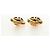 Orecchini CHANEL metallo Gold Tone CC Auth 184597V - vista 7
